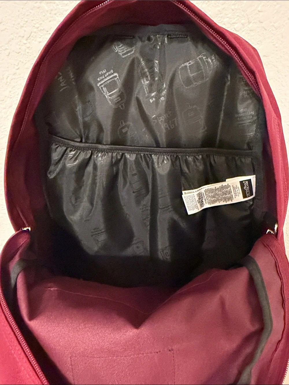Jansport Maroon Everyday Backpack